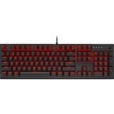 Corsair K60 PRO, clavier gaming Noir, Layout BE, Cherry Viola, LED rouges