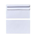 Herlitz 00768853 enveloppe DL (110 x 220 mm) Blanc 25 pièce(s) Blanc, DL (110 x 220 mm), Blanc, Papier, 75 g/m², 25 pièce(s)