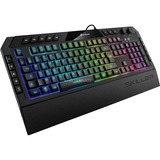 Sharkoon SKILLER SGK5, clavier gaming Noir, Layout BE, Rubberdome, LED RGB