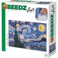 SES Creative BEEDZ Art - Van Gogh - La Nuit étoilée, Bricolage 06005