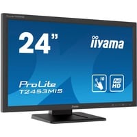 iiyama ProLite T2453MIS-B1 24" Touchscreen-Moniteur  Noir, 59,9 cm (23.6"), 1920 x 1080 pixels, Full HD, LED, Noir
