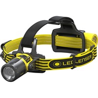 Ledlenser EXH8R Noir, Jaune Lampe frontale, Lumière LED Noir/Jaune, Lampe frontale, Noir, Jaune, IP68, 200 lm, 130 m, 45 h