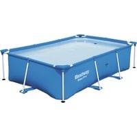 Bestway Steel Pro Piscine tubulaireFrame Pool 2.59m x 1.70m x 61cm Bleu, 2300 L, Piscine hors sol, Bleu, 14,4 kg