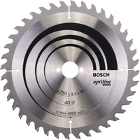 Bosch 2 608 640 670 lame de scie circulaire 25 cm 1 pièce(s) Bois, 25 cm, 3 cm, 2,2 mm, 3,2 mm, 1 pièce(s)