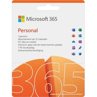 Microsoft 365 Personal, Logiciel Néerlandais, 1 an
