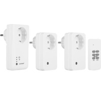 Smartwares Kit de prise intelligente SH5-SET-GW, Switch socket Blanc