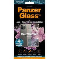 PanzerGlass ClearCaseColor iPhone 12/Pro, Housse/Étui smartphone Transparent/Or rose