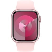 Apple Series 9, Smartwatch Argent/rosé