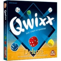 White Goblin Games Qwixx: Deluxe, Jeu de dés Néerlandais, 2 - 4 joueurs, 15 minutes, 8 ans et plus