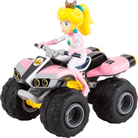Carrera Nintendo Mario Kart - Quad - Peach, Voiture télécommandée Rose/Noir, 2,4 GHz