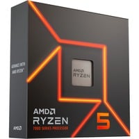 AMD Ryzen 5 7600X, 4,7 GHz (5,3 GHz Turbo Boost) socket AM5 processeur
