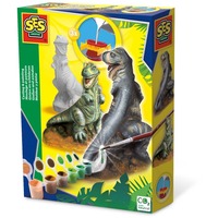 SES Creative Moulage et peinture - T-rex, Bricolage 01283