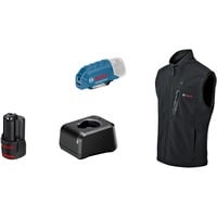 Bosch Heat+Jacket GHV 12+18V Kit Größe S, Vêtements de travail Noir