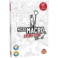 White Goblin Games MicroMacro: Crime City, Jeu de société Néerlandais, 1 - 4 joueurs, 15 - 45 minutes, 12 ans et plus