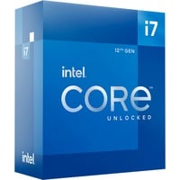 Intel® Core i7-12700K, 3,6 GHz (5,0 GHz Turbo Boost) socket 1700 processeur