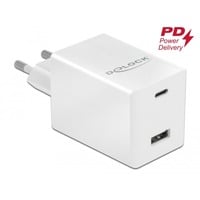 DeLOCK Chargeur USB 1 x USB Type-C PD 3.0 compact 40 W Blanc