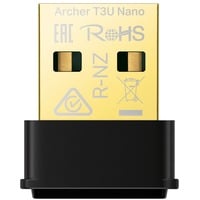 TP-Link Archer T3U nano, Adaptateur WLAN Noir