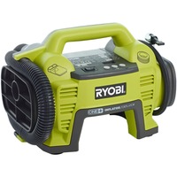 Ryobi R18I-0 pompe à air électrique 2,5 bar 1,4 l/min Vert/Noir, 2,5 bar, 1,4 l/min, Noir, Vert, Batterie